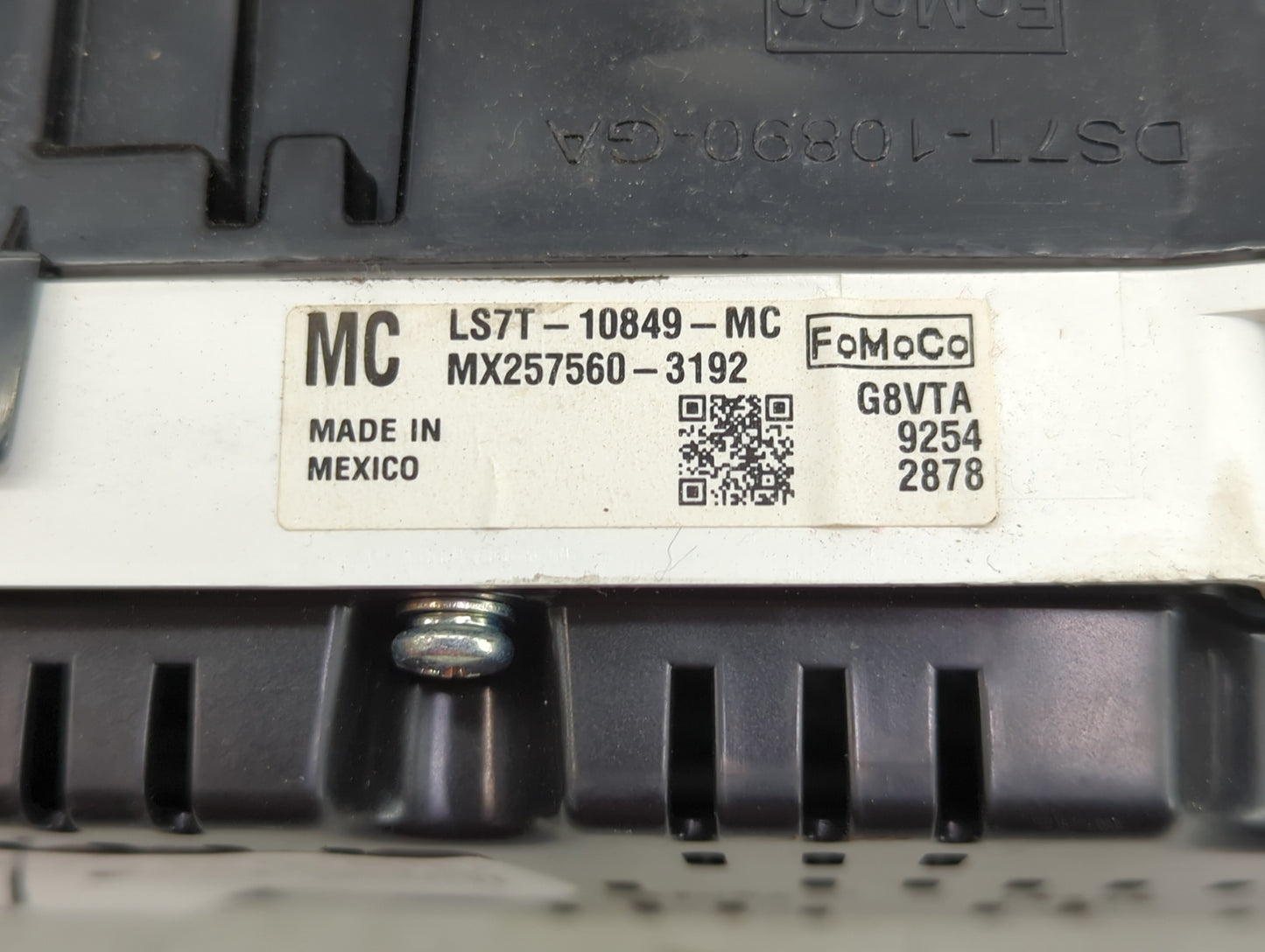 2019-2020 Ford Fusion Instrument Cluster Speedometer Gauges P/N:LS7T-10849-MC DS7T-10890-GA Miles:42K Fits Fits 2019 2020 OE