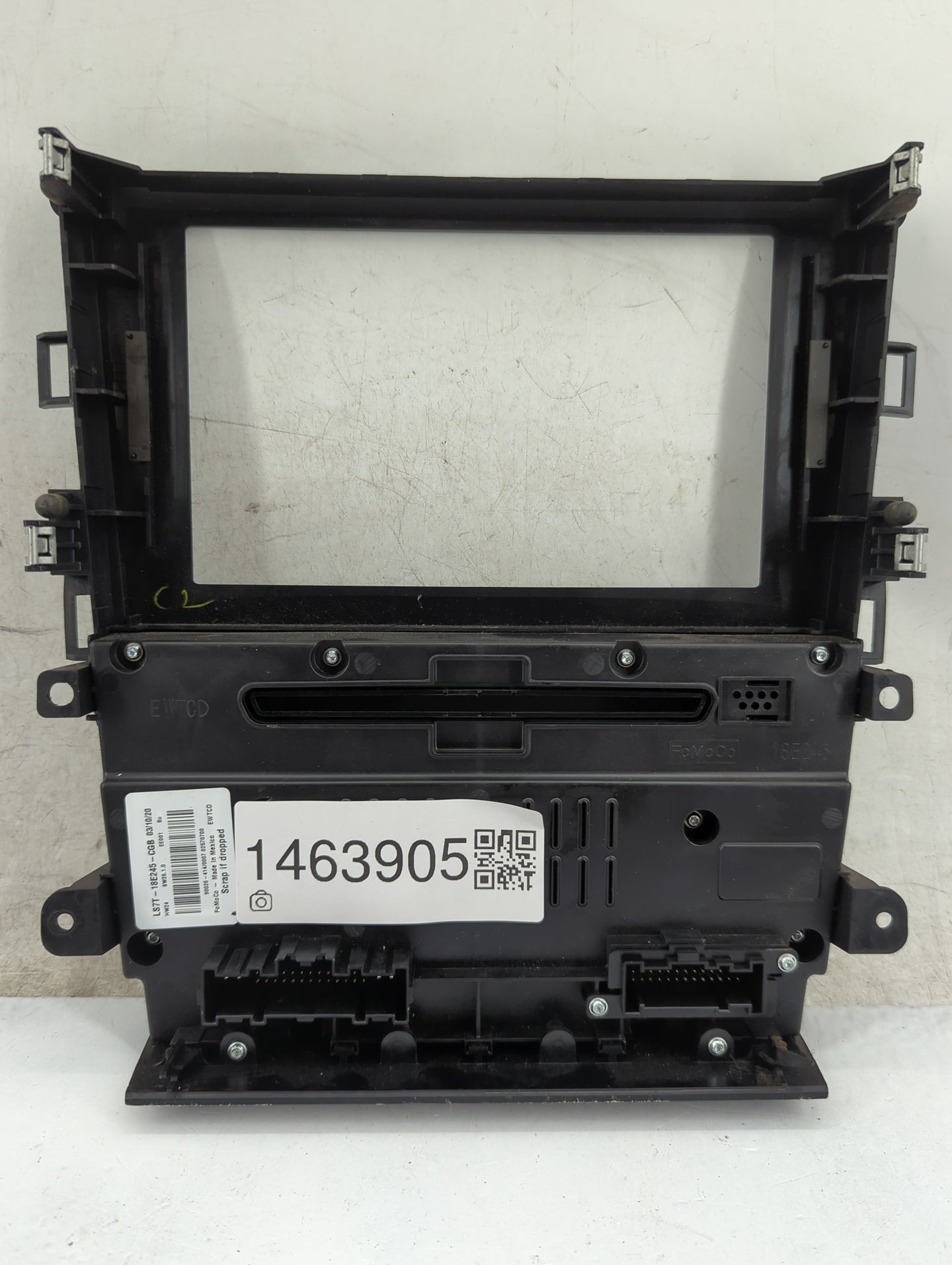 2017-2020 Ford Fusion Radio Control Panel 1463905 - Oemusedautoparts1.com