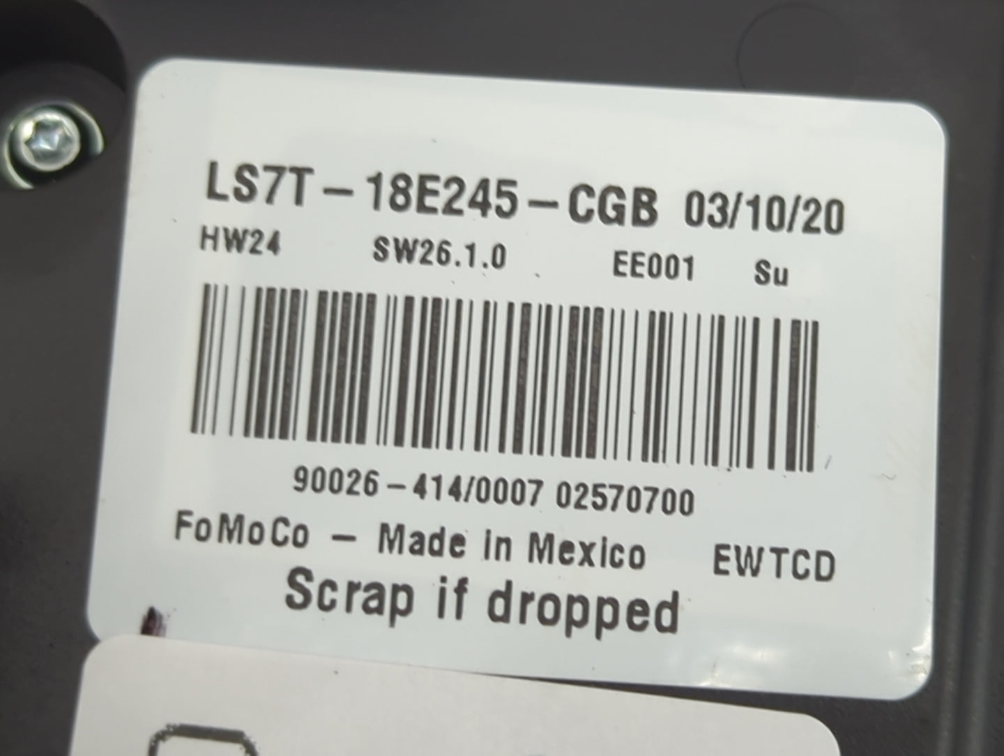 2017-2020 Ford Fusion Radio Control Panel 1463905 - Oemusedautoparts1.com