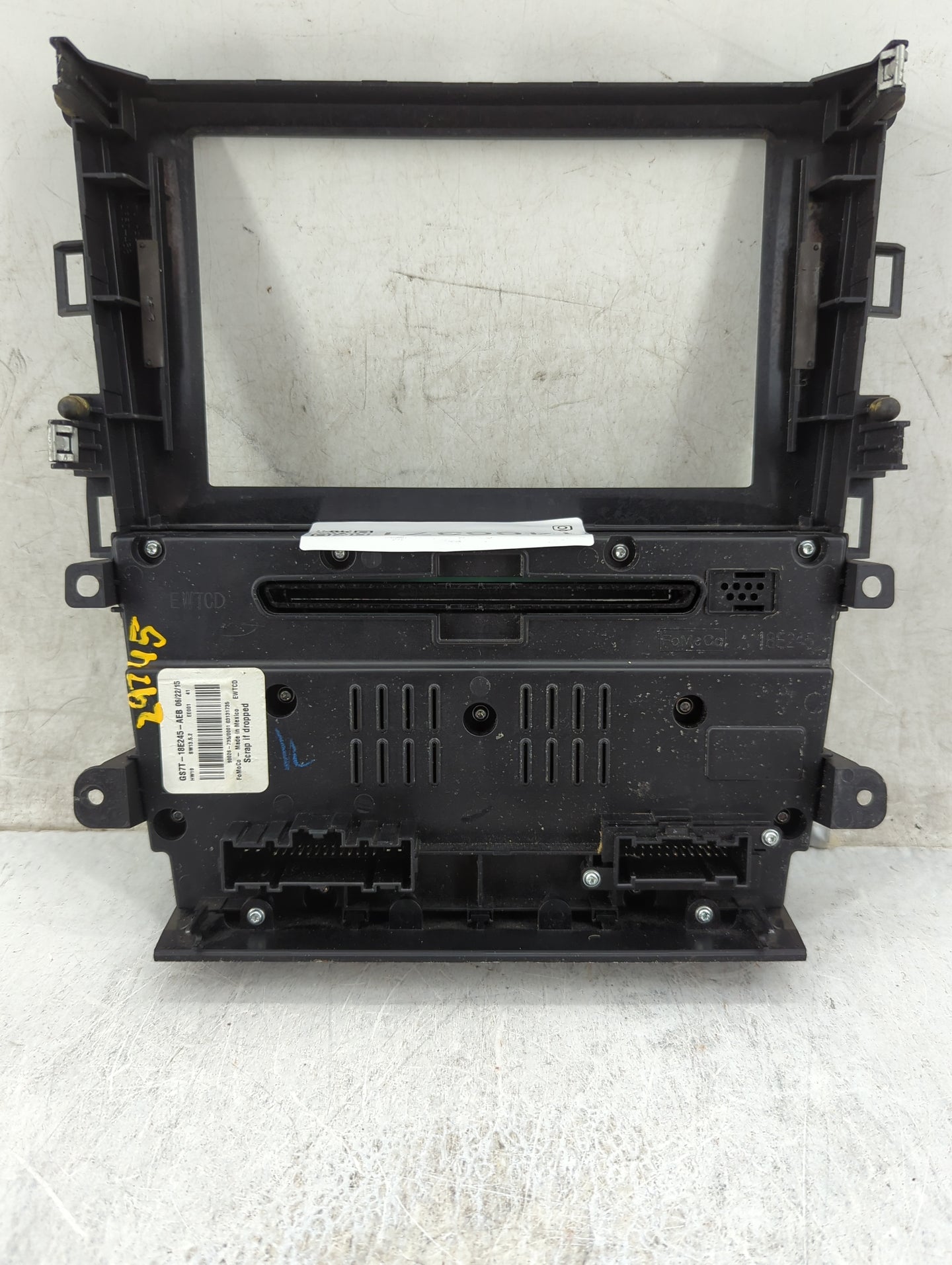 2016-2020 Ford Fusion Radio Control Panel 1466371 - Oemusedautoparts1.com