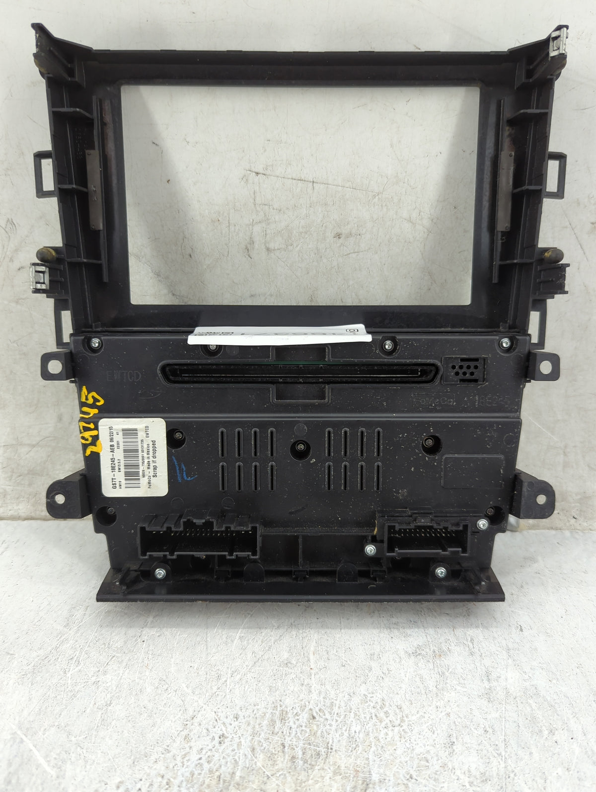 2016-2020 Ford Fusion Radio Control Panel 1466371 - Oemusedautoparts1.com