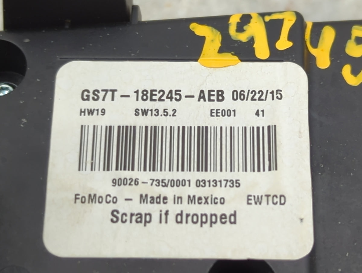 2016-2020 Ford Fusion Radio Control Panel 1466371 - Oemusedautoparts1.com