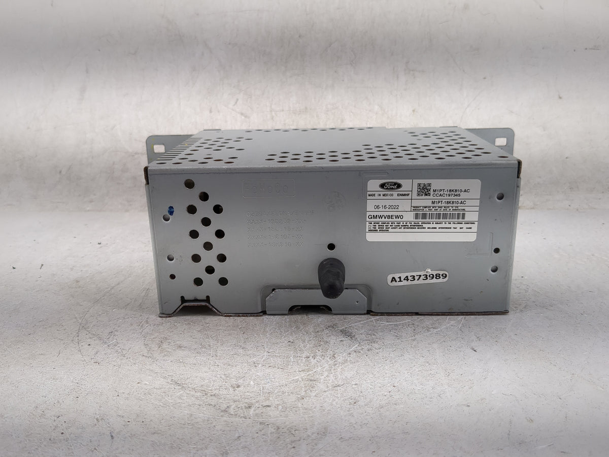 2020 Ford Fusion Radio AM FM Cd Player Receiver Replacement P/N:M1PT-18K810-AC CCAC197345, GMWV8EW0 Fits OEM Used Auto Parts