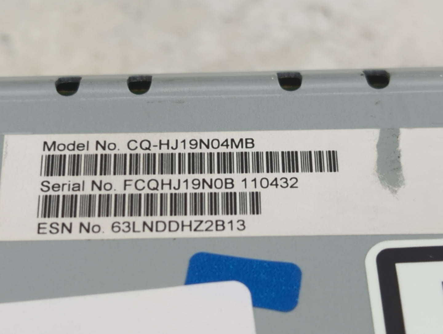 2020 Ford Fusion Radio AM FM Cd Player Receiver Replacement P/N:CQ-HJ19N04MB FCQHJ19N0B110432, 63LNDDHZ2B13 Fits OEM Used Au