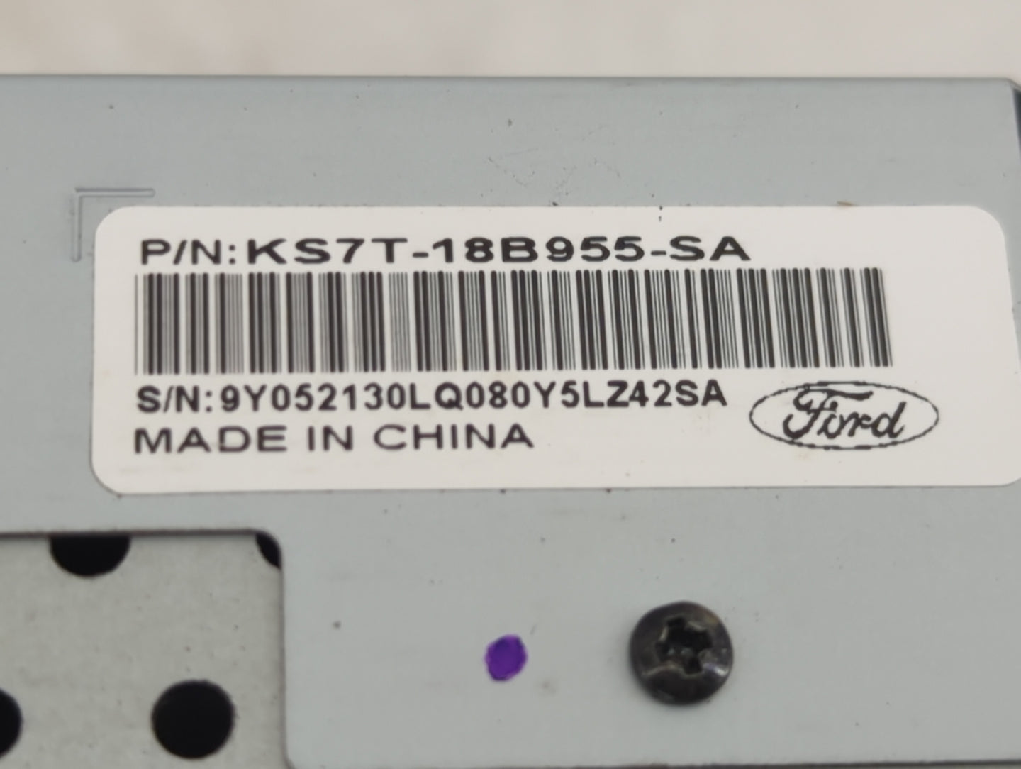 2019-2020 Ford Fusion Information Display Screen 1469334 - Oemusedautoparts1.com