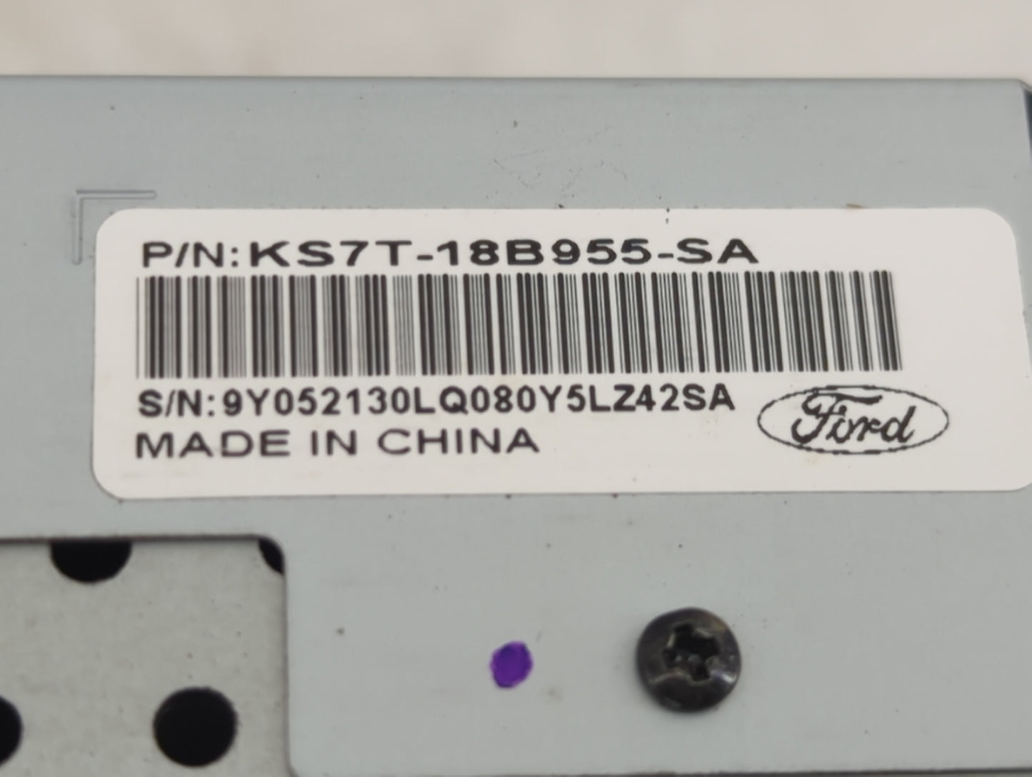 2019-2020 Ford Fusion Information Display Screen 1469334 - Oemusedautoparts1.com