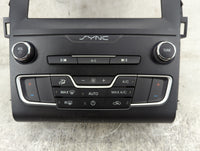 2017-2020 Ford Fusion Radio Control Panel Black 1470198 - Oemusedautoparts1.com