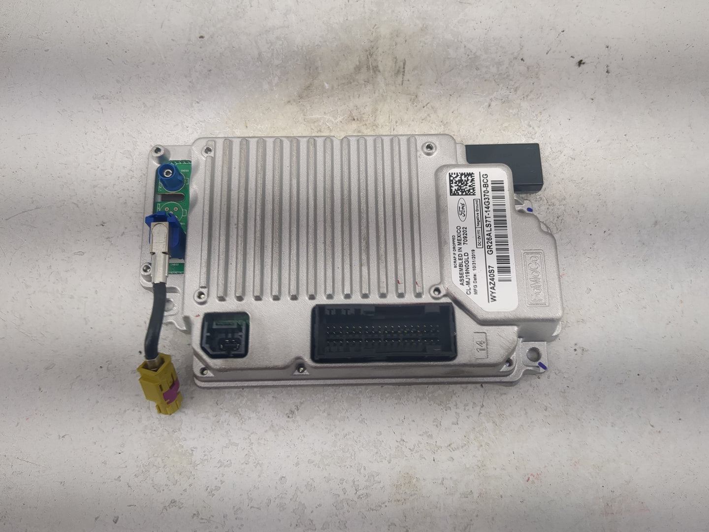 2020 Ford Fusion PCM Engine Control Computer ECU ECM PCU OEM P/N:GR26ALS7T-14G370-BCG CL-MJ19N0GLD, WYAZ40S7 Fits OEM Used A