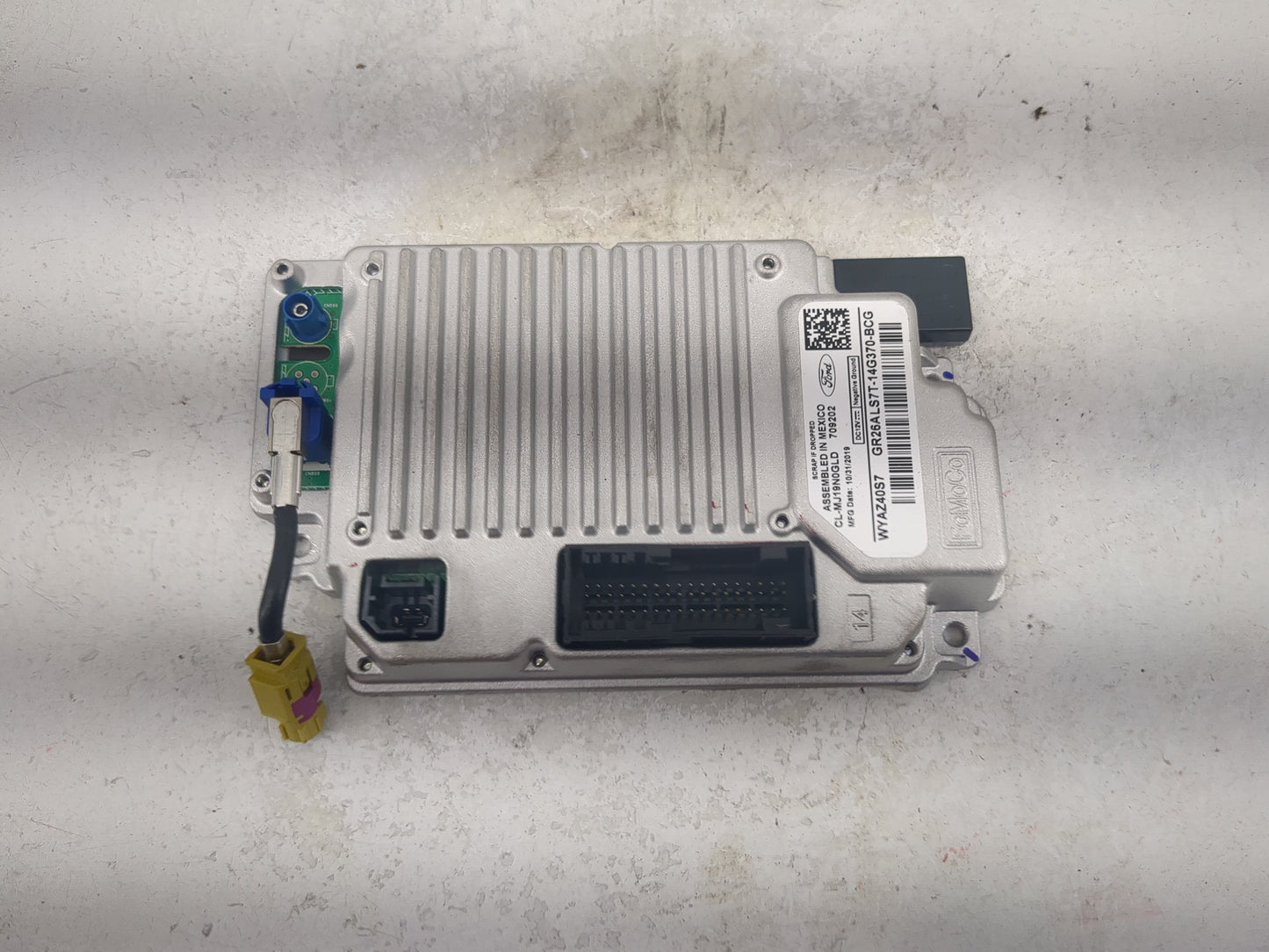 2020 Ford Fusion PCM Engine Control Computer ECU ECM PCU OEM P/N:GR26ALS7T-14G370-BCG CL-MJ19N0GLD, WYAZ40S7 Fits OEM Used A