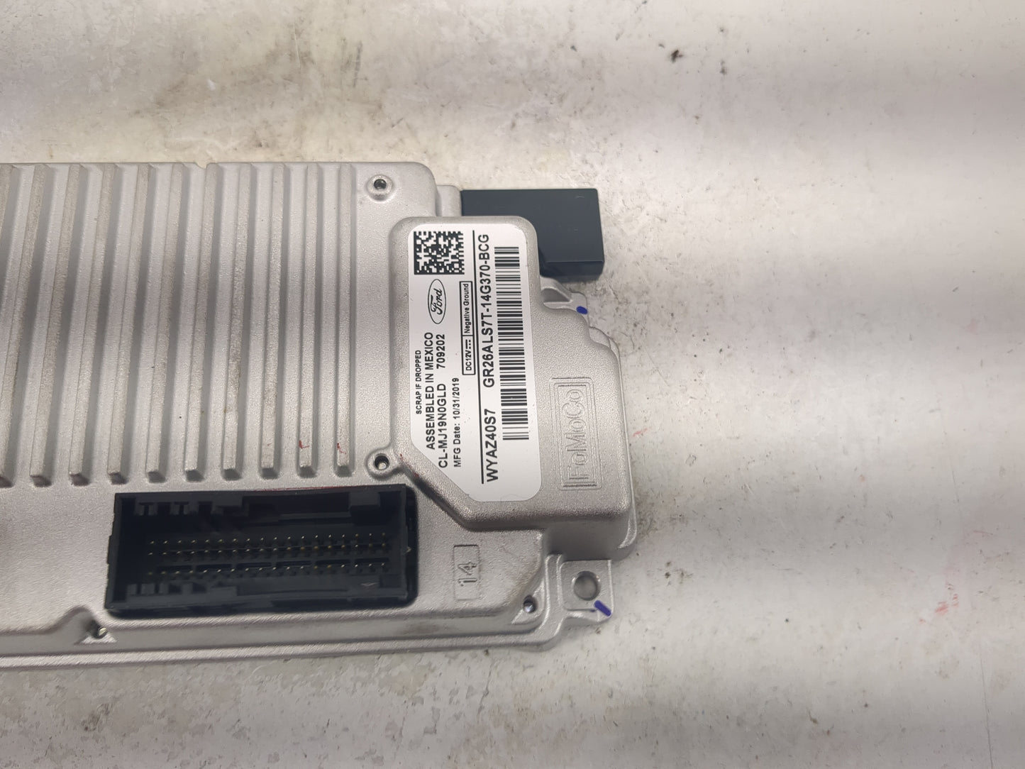 2020 Ford Fusion PCM Engine Control Computer ECU ECM PCU OEM P/N:GR26ALS7T-14G370-BCG CL-MJ19N0GLD, WYAZ40S7 Fits OEM Used A