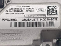 2020 Ford Fusion PCM Engine Control Computer ECU ECM PCU OEM P/N:GR26ALS7T-14G370-BCG CL-MJ19N0GLD, WYAZ40S7 Fits OEM Used A