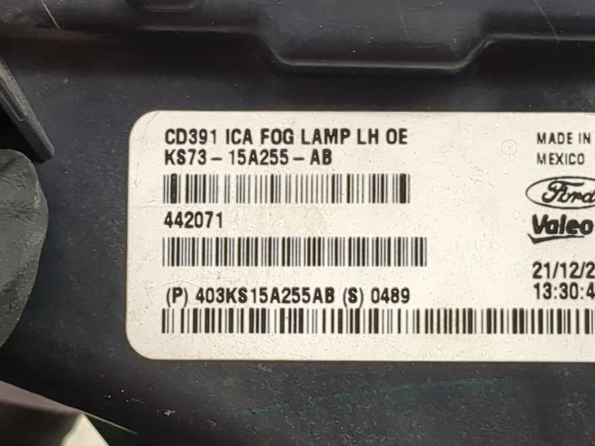 2019-2020 Ford Fusion Driver Left Oem Fog Light Lamp Black - Oemusedautoparts1.com