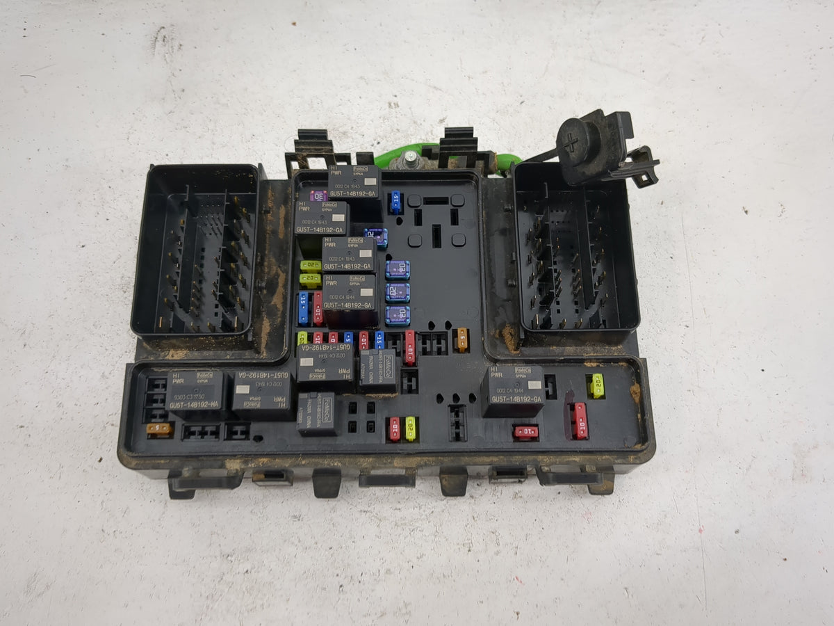 2017-2020 Ford Fusion Fusebox Fuse Box Panel Relay Module P/N:G2GT14A075AA Fits Fits 2017 2018 2019 2020 OEM Used Auto Parts