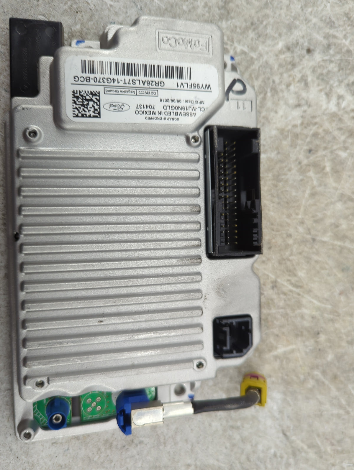 2020-2020 Ford Fusion Communication Control Module Ls7t-14g370-bcg - Oemusedautoparts1.com