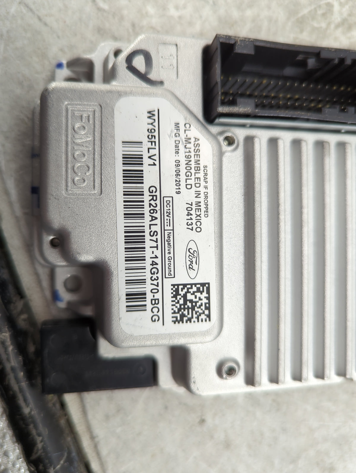 2020-2020 Ford Fusion Communication Control Module Ls7t-14g370-bcg - Oemusedautoparts1.com