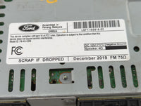 2020 Ford Fusion Radio AM FM Cd Player Receiver Replacement P/N:LS7T-18D818-ZC LS7T-19C107-XC Fits OEM Used Auto Parts - Oem