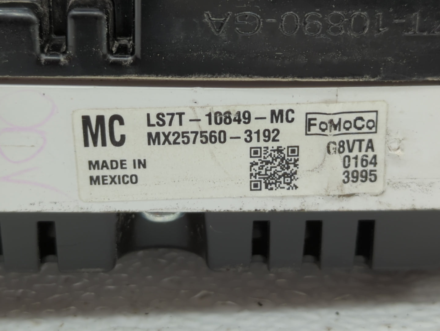 2020 Ford Fusion Instrument Cluster Speedometer Gauges P/N:LS7T-10849-MC Fits OEM Used Auto Parts - Oemusedautoparts1.com