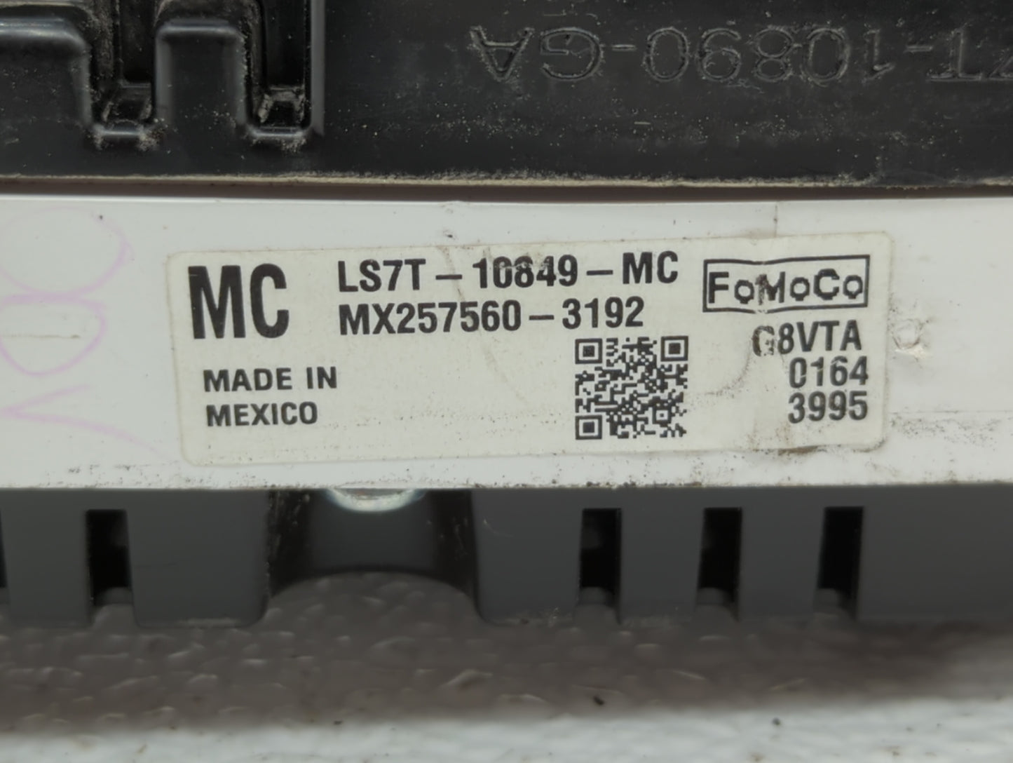 2020 Ford Fusion Instrument Cluster Speedometer Gauges P/N:LS7T-10849-MC Fits OEM Used Auto Parts - Oemusedautoparts1.com