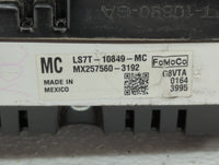 2020 Ford Fusion Instrument Cluster Speedometer Gauges P/N:LS7T-10849-MC Fits OEM Used Auto Parts - Oemusedautoparts1.com