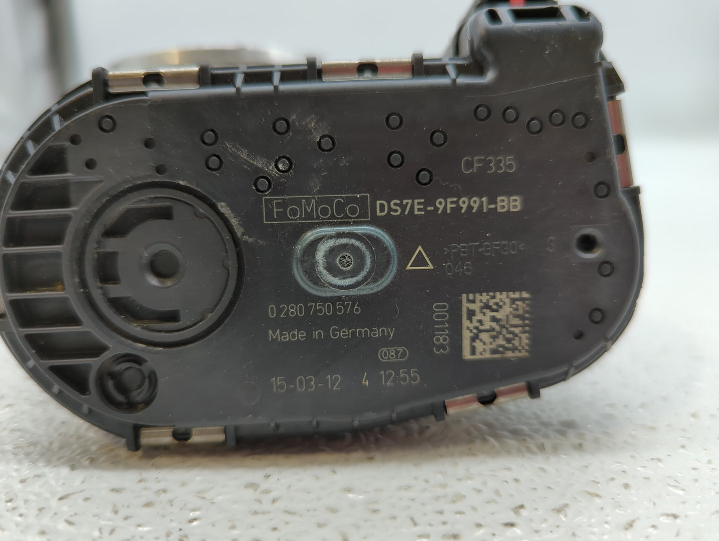 2014-2019 Ford Fusion Throttle Body P/N:DS7E-9F991-BB Fits Fits 2014 2015 2016 2017 2018 2019 OEM Used Auto Parts - Oemuseda