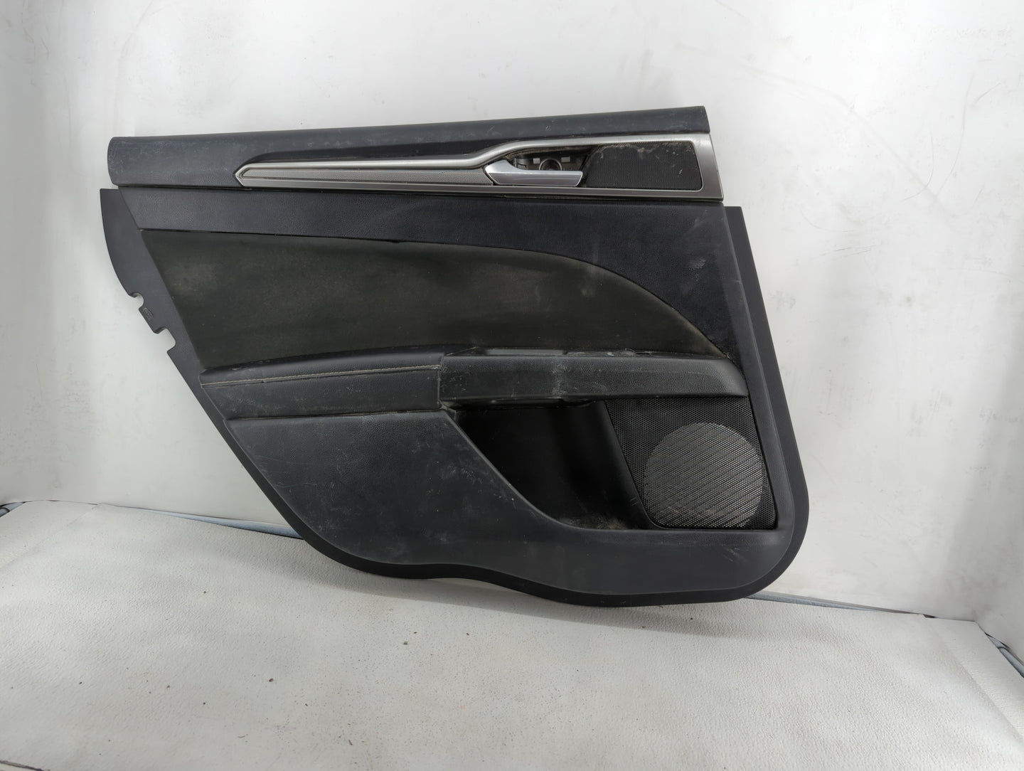 2020 Ford Fusion Rear Left Driver Interior Door Panel Trim Black - Oemusedautoparts1.com