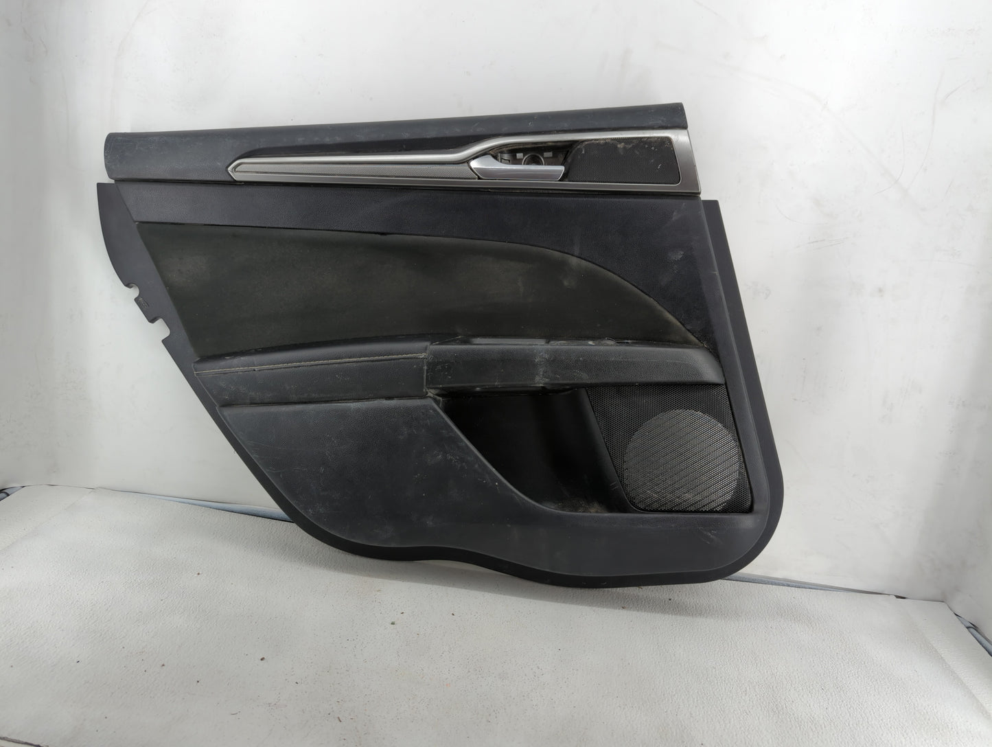 2020 Ford Fusion Rear Left Driver Interior Door Panel Trim Black - Oemusedautoparts1.com