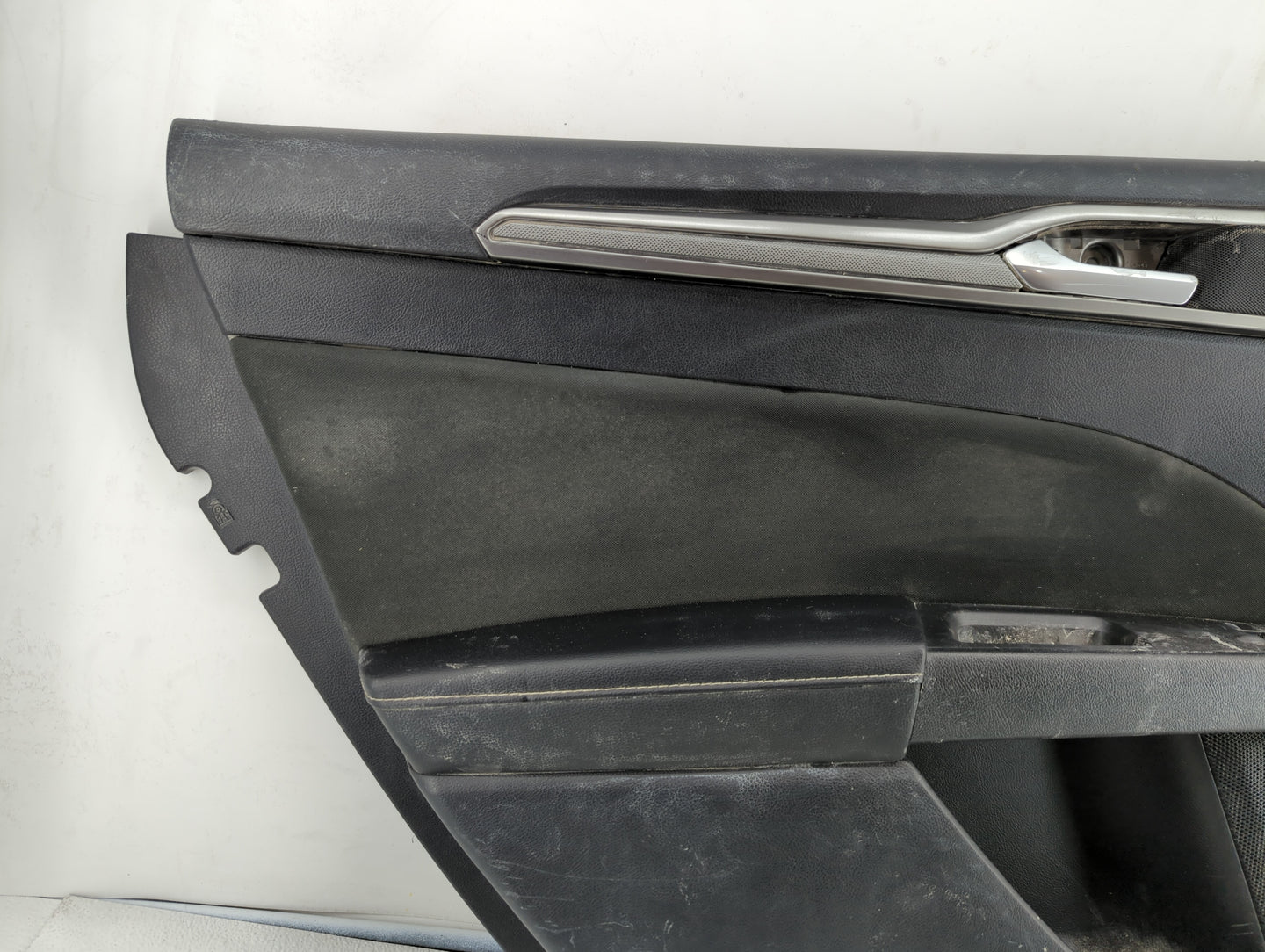 2020 Ford Fusion Rear Left Driver Interior Door Panel Trim Black - Oemusedautoparts1.com
