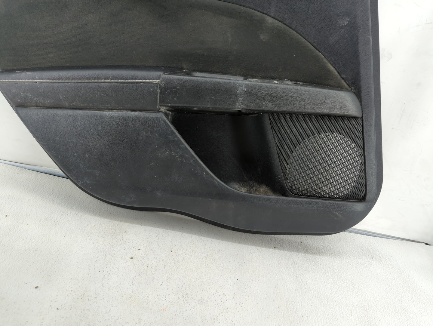 2020 Ford Fusion Rear Left Driver Interior Door Panel Trim Black - Oemusedautoparts1.com
