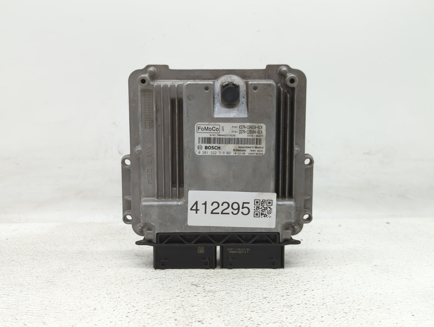 2020 Ford Fusion PCM Engine Control Computer ECU ECM PCU OEM P/N:KS7A-12A650-BCA Fits OEM Used Auto Parts - Oemusedautoparts