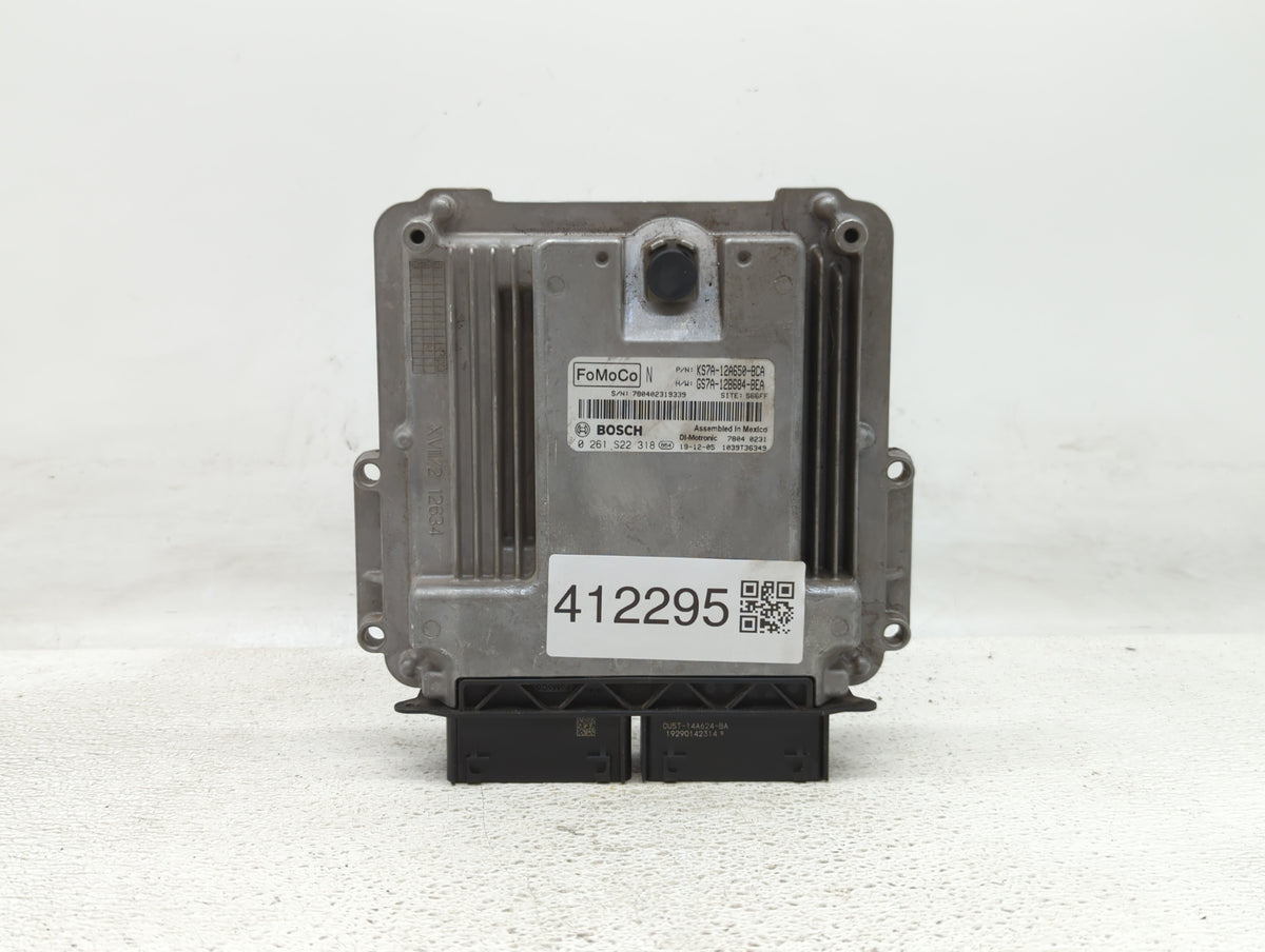 2020 Ford Fusion PCM Engine Control Computer ECU ECM PCU OEM P/N:KS7A-12A650-BCA OEM Used Auto Parts - Oemusedautoparts1.com