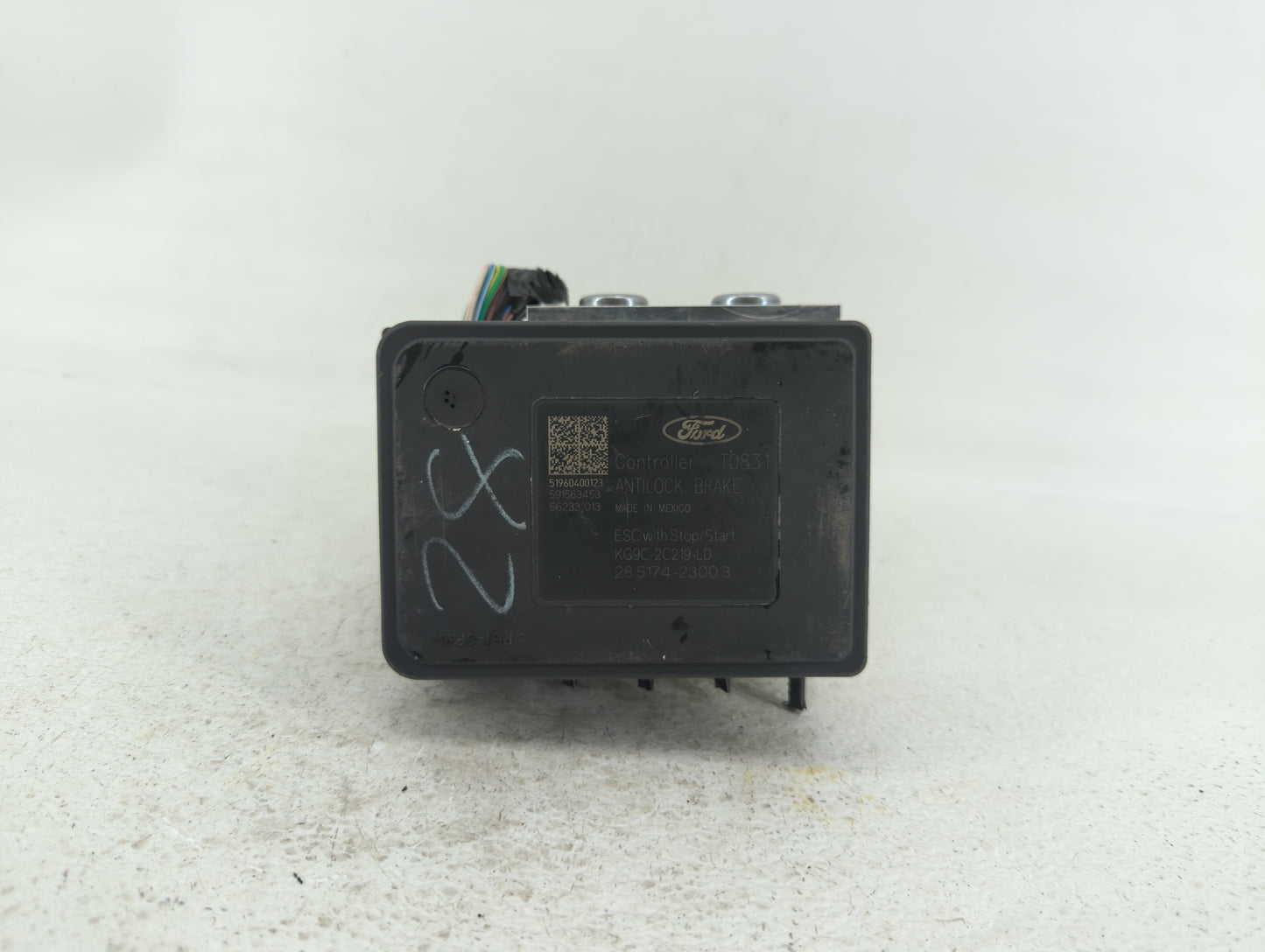 2019-2020 Ford Fusion ABS Pump Control Module Replacement P/N:KG9C-2B373-CC KG9C-2B373-CD, KG9C-2B373-LD Fits Fits 2019 2020