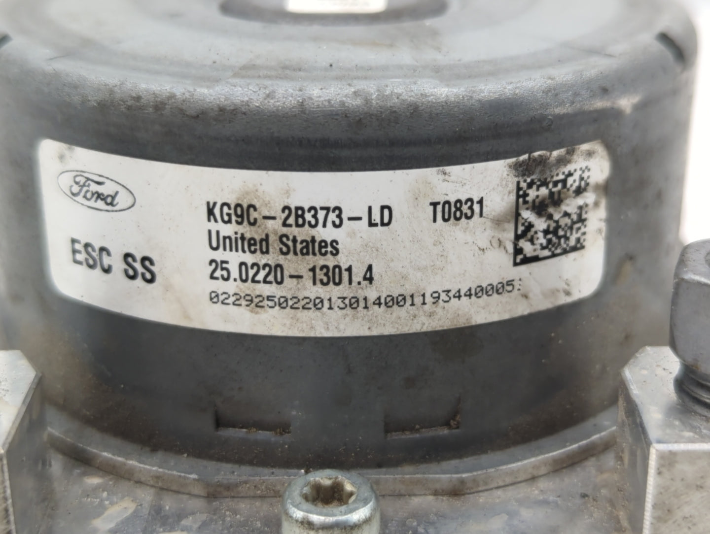 2019-2020 Ford Fusion ABS Pump Control Module Replacement P/N:KG9C-2B373-CC KG9C-2B373-CD, KG9C-2B373-LD Fits Fits 2019 2020