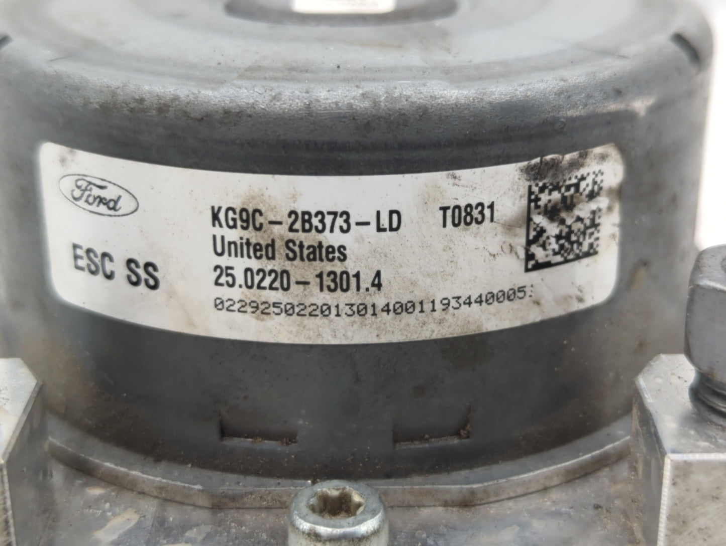 2019-2020 Ford Fusion ABS Pump Control Module Replacement P/N:KG9C-2B373-CC KG9C-2B373-CD, KG9C-2B373-LD Fits Fits 2019 2020
