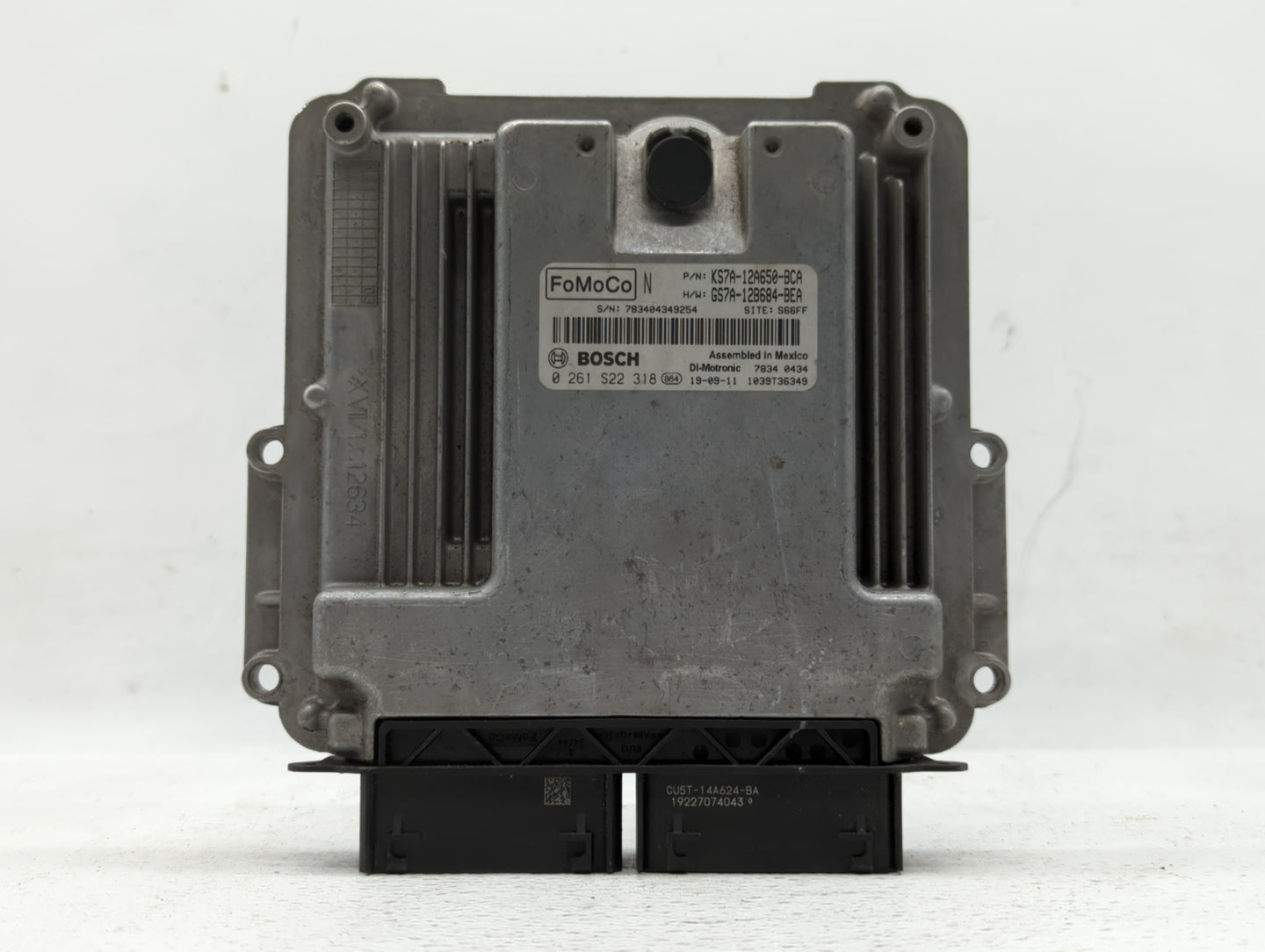 2020 Ford Fusion PCM Engine Control Computer ECU ECM PCU OEM P/N:GS7A-12B684-BEA KS7A-12A650-BCA Fits OEM Used Auto Parts - 