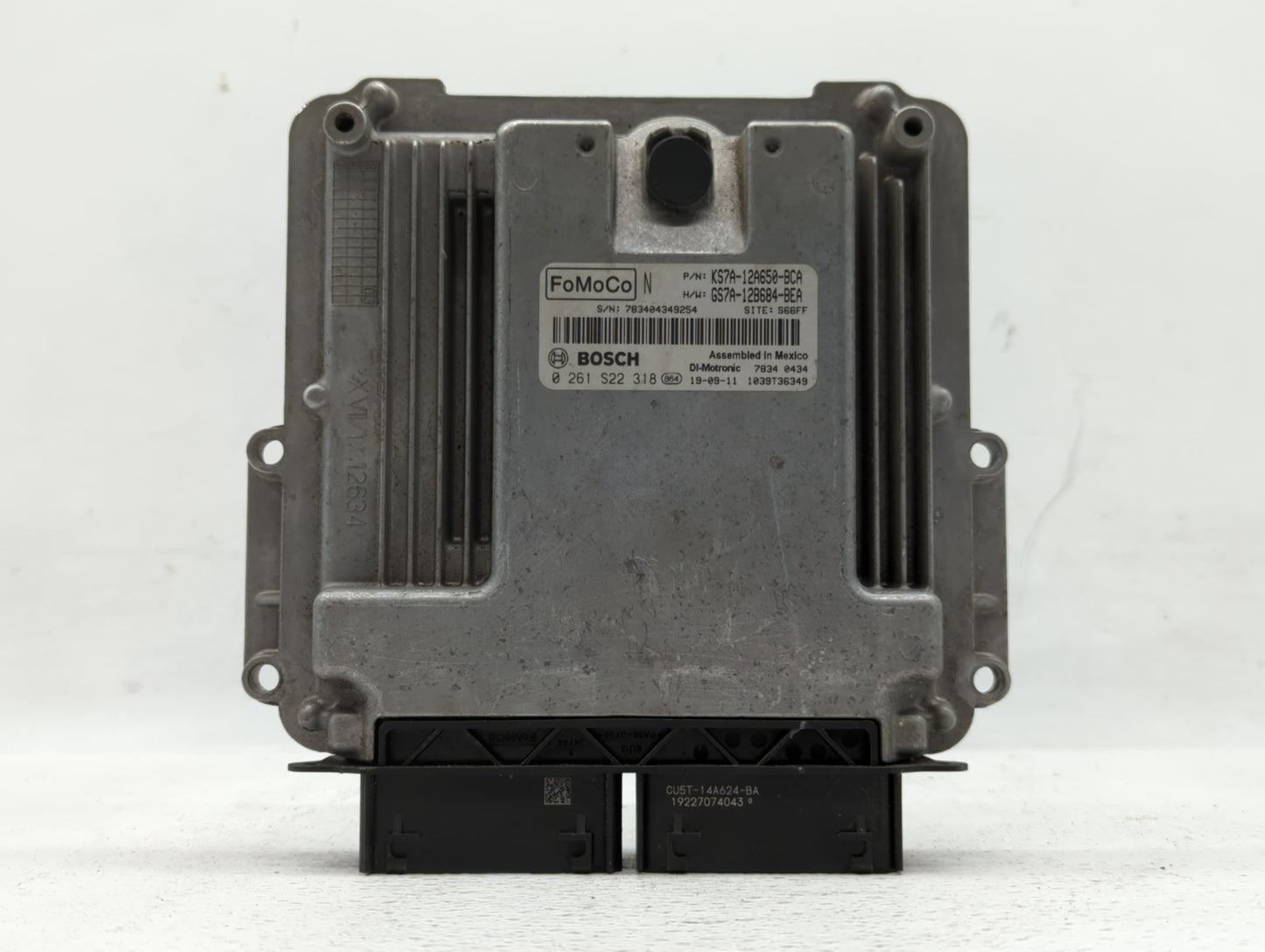 2020 Ford Fusion PCM Engine Control Computer ECU ECM PCU OEM P/N:GS7A-12B684-BEA KS7A-12A650-BCA Fits OEM Used Auto Parts - 