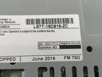 2020 Ford Fusion Radio AM FM Cd Player Receiver Replacement P/N:LS7T-18D818-ZC LS7T-19C107-XC Fits OEM Used Auto Parts - Oem