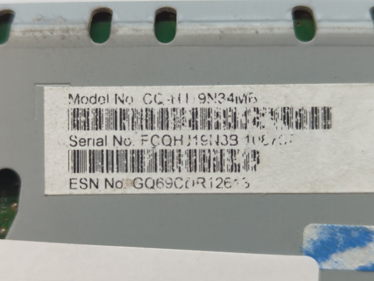 2020 Ford Fusion Am Fm Cd Player Radio Receiver 499991 - Oemusedautoparts1.com