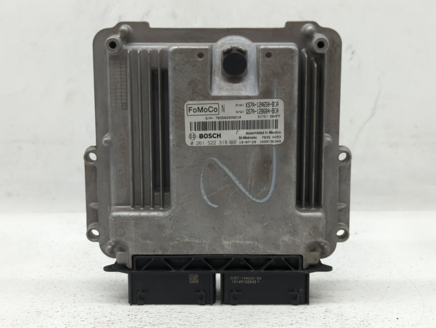 2020 Ford Fusion PCM Engine Control Computer ECU ECM PCU OEM P/N:GS7A-12B684-BEA KS7A-12A650-BCA Fits OEM Used Auto Parts - 