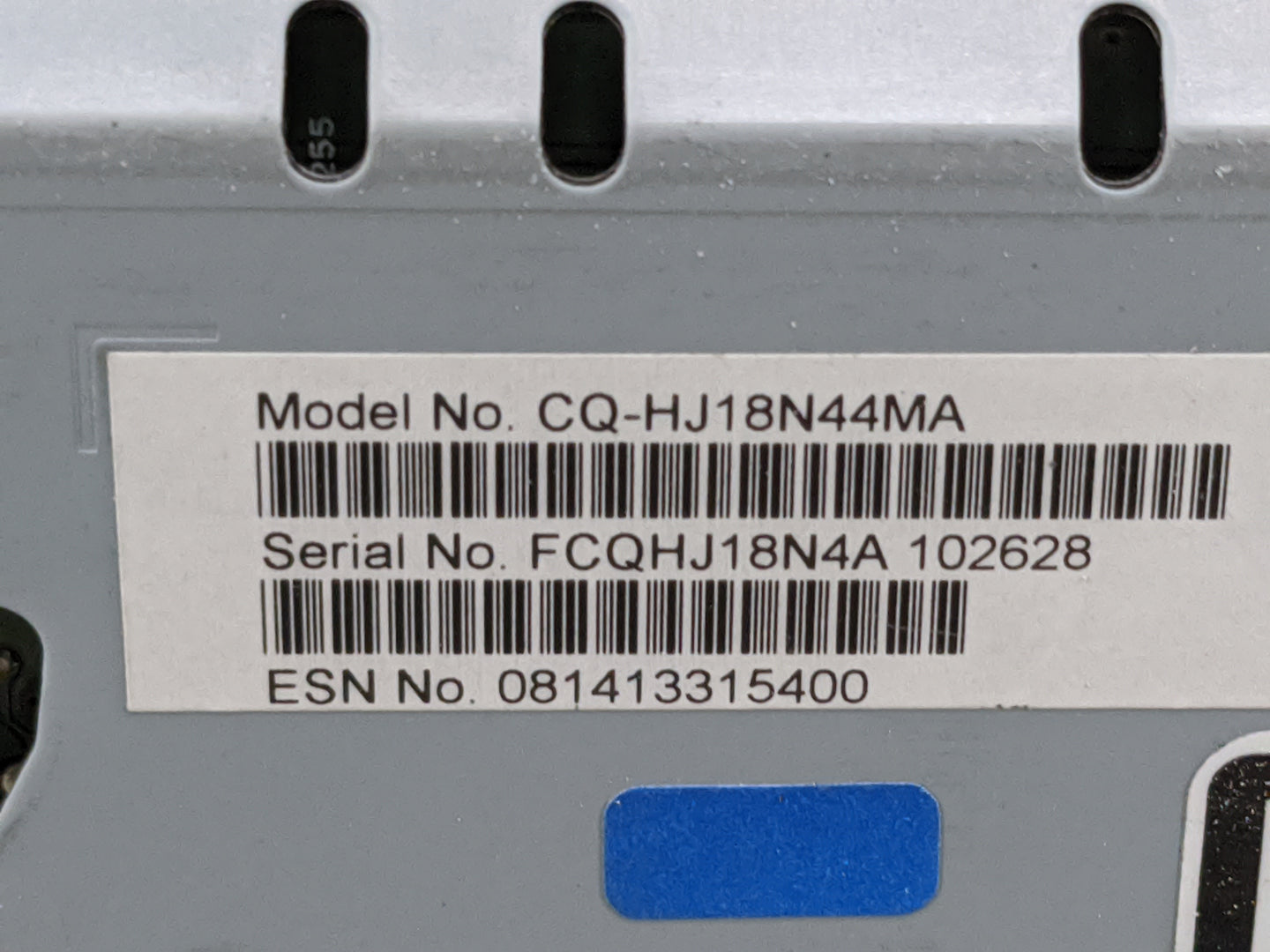 2019-2020 Ford Fusion Radio AM FM Cd Player Receiver Replacement P/N:CQ-HJ18N44MA KS7T-19C107-CB, FCQHJ18N4A Fits Fits 2019 