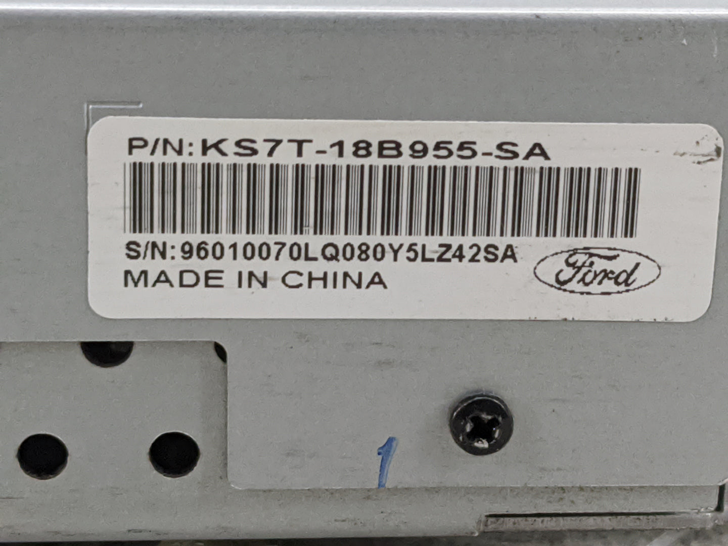 2019-2020 Ford Fusion Information Display Screen 5031520 - Oemusedautoparts1.com