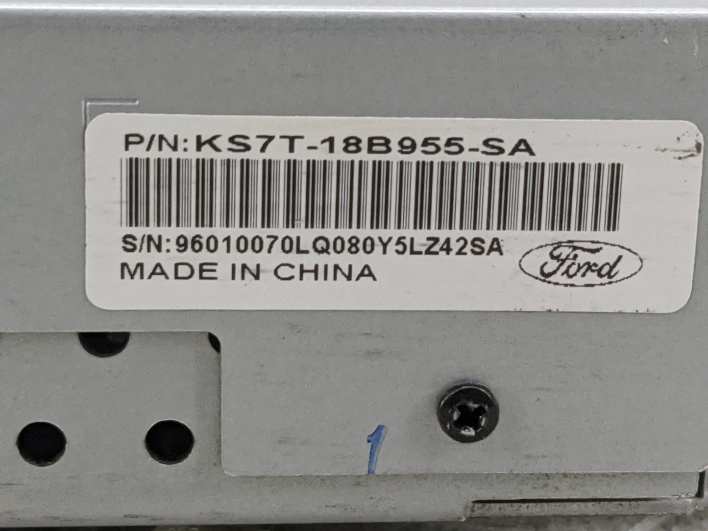 2019-2020 Ford Fusion Information Display Screen 5031520 - Oemusedautoparts1.com