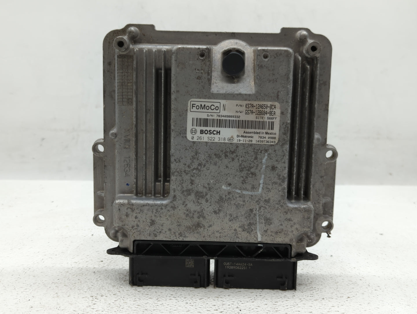 2020 Ford Fusion PCM Engine Control Computer ECU ECM PCU OEM P/N:GS7A-12B684-BEA KS7A-12A650-BCA Fits OEM Used Auto Parts - 