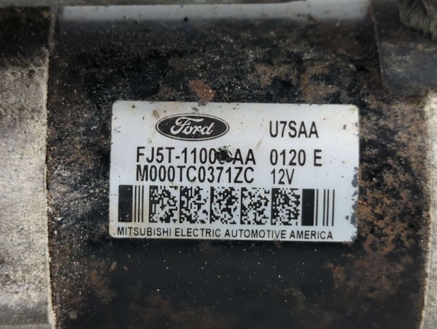 2019-2020 Ford Fusion Car Starter Motor Solenoid OEM P/N:FJ5T-11000-AA CV61-11000-AA Fits Fits 2017 2018 2019 2020 2021 2022