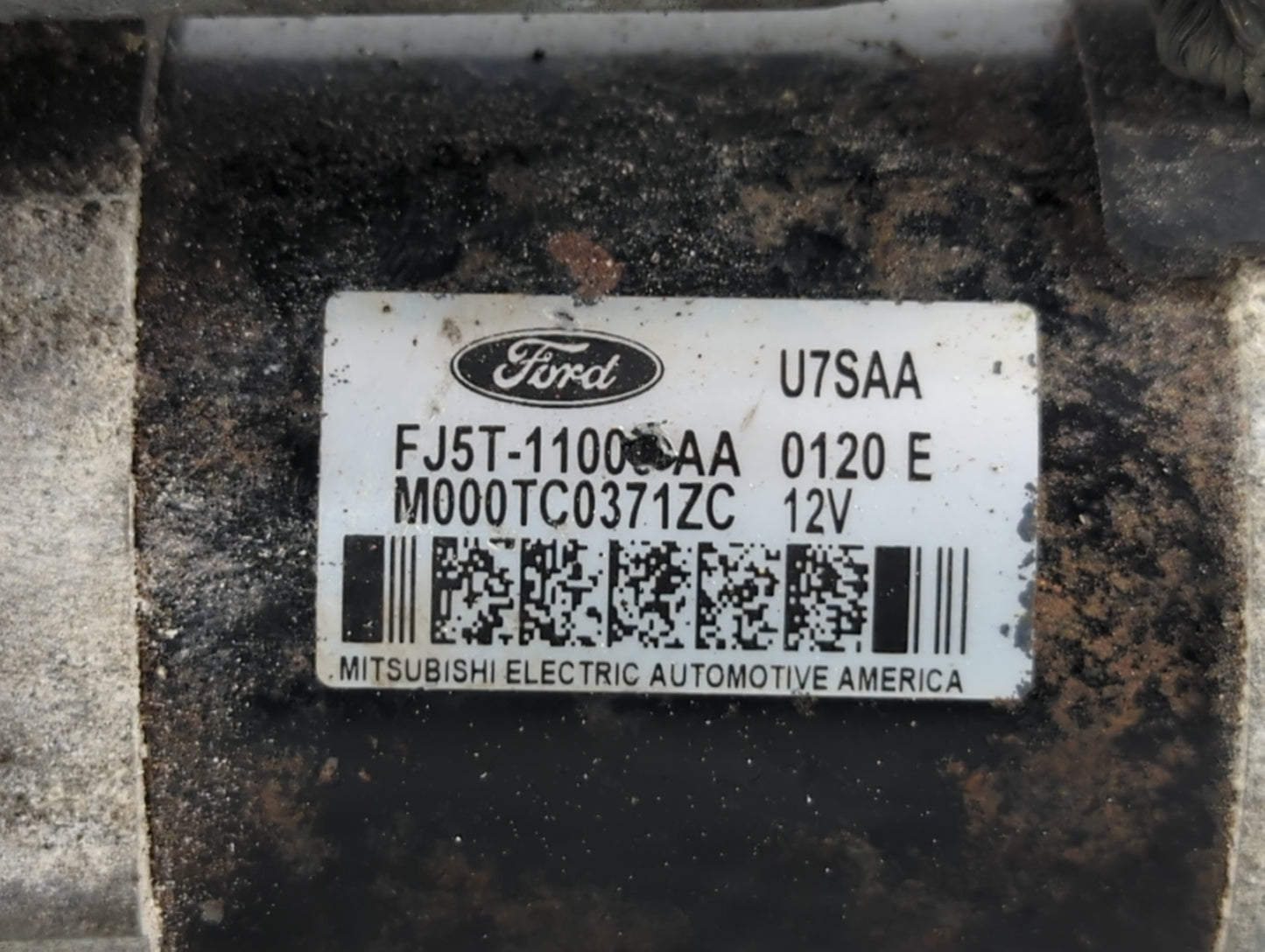 2019-2020 Ford Fusion Car Starter Motor Solenoid OEM P/N:FJ5T-11000-AA CV61-11000-AA Fits Fits 2017 2018 2019 2020 2021 2022