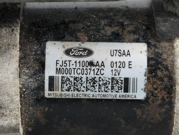 2019-2020 Ford Fusion Car Starter Motor Solenoid OEM P/N:FJ5T-11000-AA CV61-11000-AA Fits Fits 2017 2018 2019 2020 2021 2022 OEM Used Auto Parts