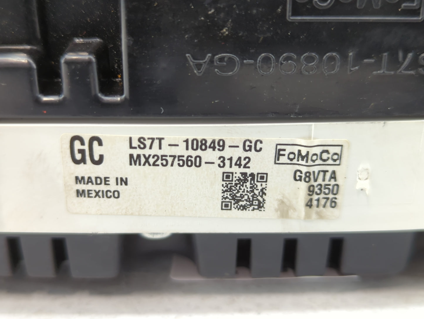 2020 Ford Fusion Instrument Cluster Speedometer Gauges P/N:LS7T-10849-GC Fits OEM Used Auto Parts - Oemusedautoparts1.com