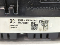 2020 Ford Fusion Instrument Cluster Speedometer Gauges P/N:LS7T-10849-GC Fits OEM Used Auto Parts - Oemusedautoparts1.com