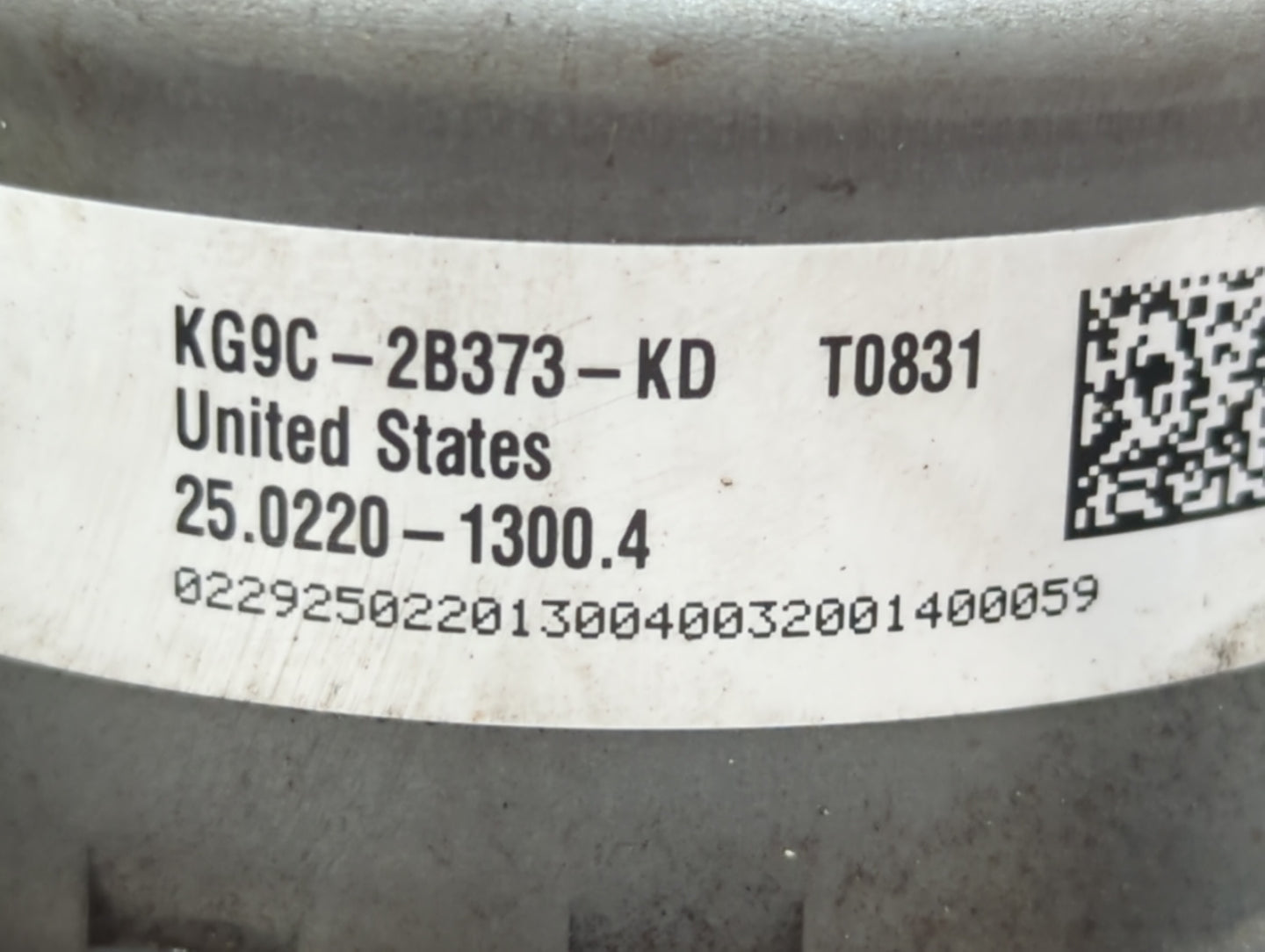 2019-2020 Ford Fusion ABS Pump Control Module Replacement P/N:KG9C-2B373-KD Fits Fits 2019 2020 OEM Used Auto Parts - Oemuse