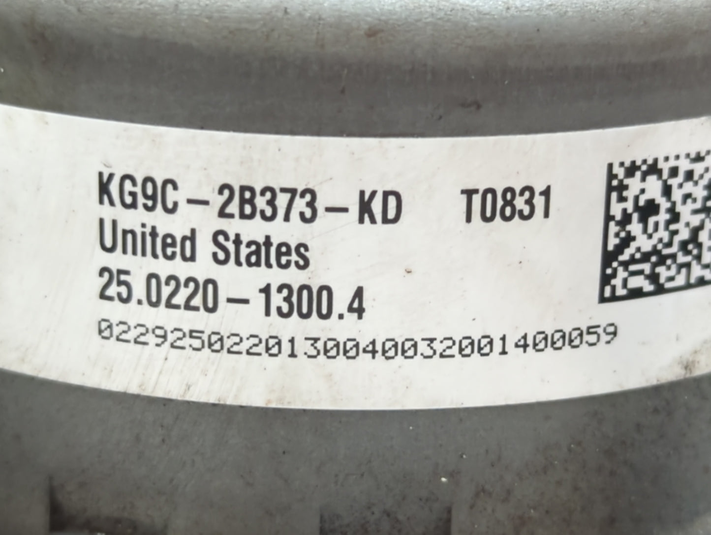 2019-2020 Ford Fusion ABS Pump Control Module Replacement P/N:KG9C-2B373-KD Fits Fits 2019 2020 OEM Used Auto Parts - Oemuse
