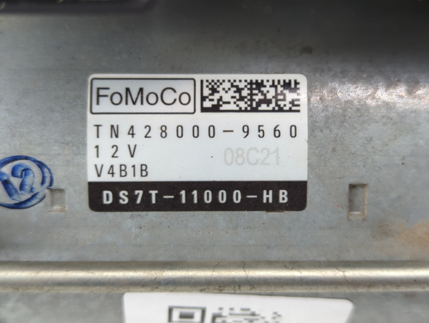 2013-2020 Ford Fusion Car Starter Motor Solenoid OEM P/N:DS7T-11000-HB TN428000-9560 Fits OEM Used Auto Parts - Oemusedautop